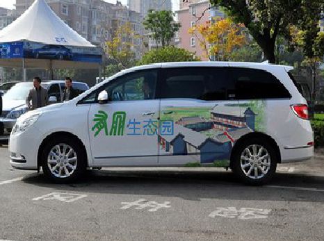 耒阳市户外车贴喷绘如何保持效果?